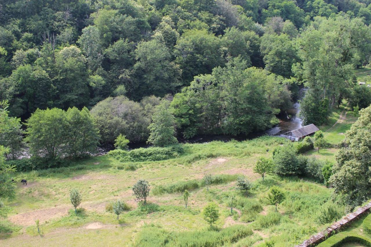 Bel appartement avec vue sur vézère Uzerche Extérieur photo